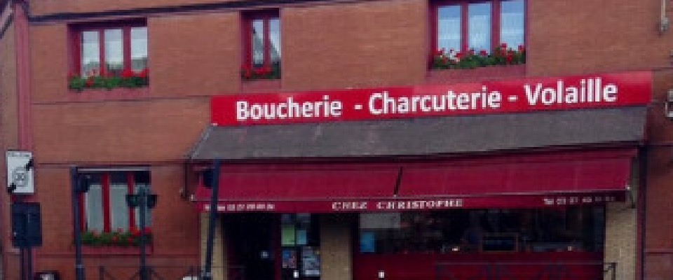 photo du magasin du marchand Boucherie chez christophe à bruay sur l'escaut