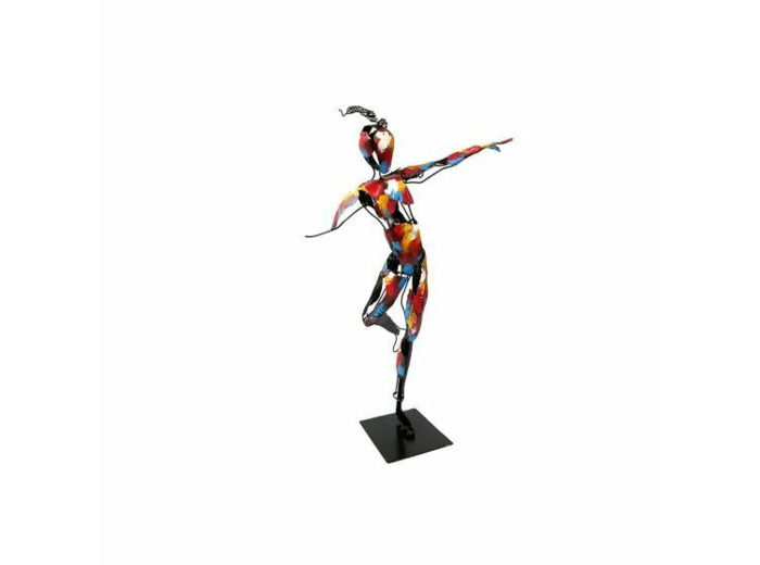 SCULPTURE METAL -EQUILIBRISTE -