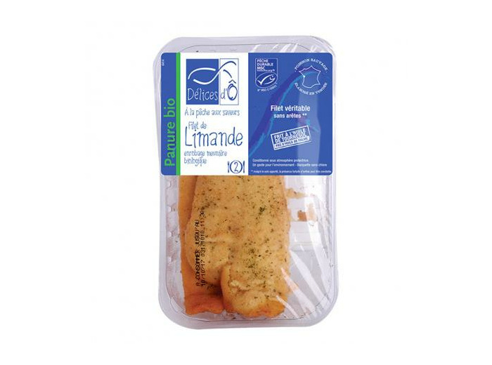 Filets de limande enrobage meunière 2x100g  - Abc Bio