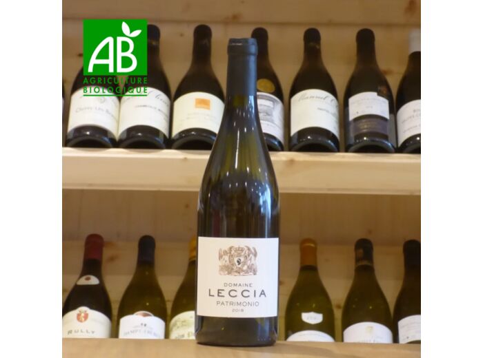 Patrimonio blanc Domaine Leccia 2018