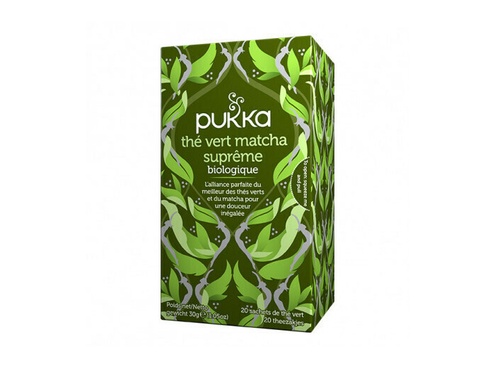 Tisane vert matcha suprême BIO PUKKA