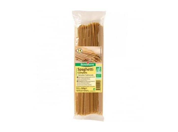 SPAGHETTI COMPLETS 500G BONNETERRE - Abc Bio