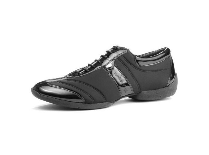 PD Pietro Braga - Sneakers cuir verni et néoprène sneaker sole - Portdance