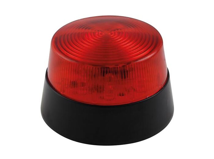 Flash clignotant à LED rouge 12vdc