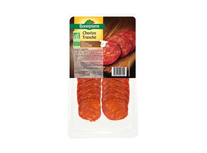 Chorizo en tranches 100g - Abc Bio