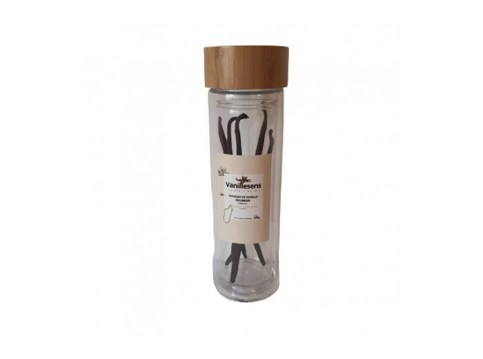 Flacon de 5 gousses de Vanille de Madagascar 14-16 cm