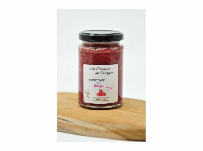 CONFITURE 100% FRAISE SANS SUCRE AJOUTE 190ML