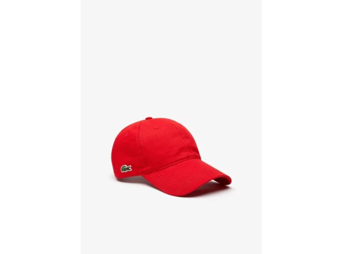 Casquette Lacoste rouge