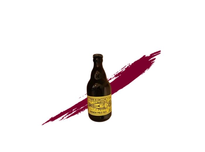 Bière tête de chou blonde 33CL