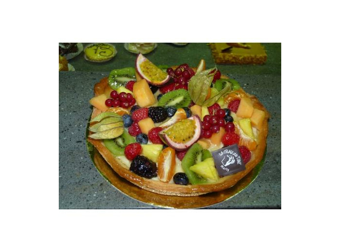 Tarte aux fruits frais - Boulangerie Patisserie La Craquan'Tine à Marly