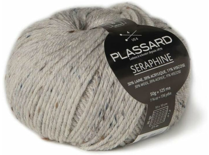 Plassard Pelote de Laine à Tricoter Seraphine