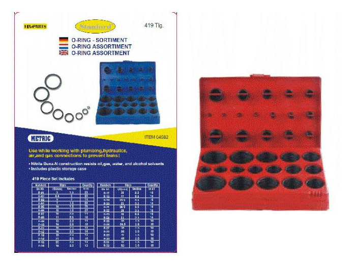 Assortiment de 419 joints - 04562