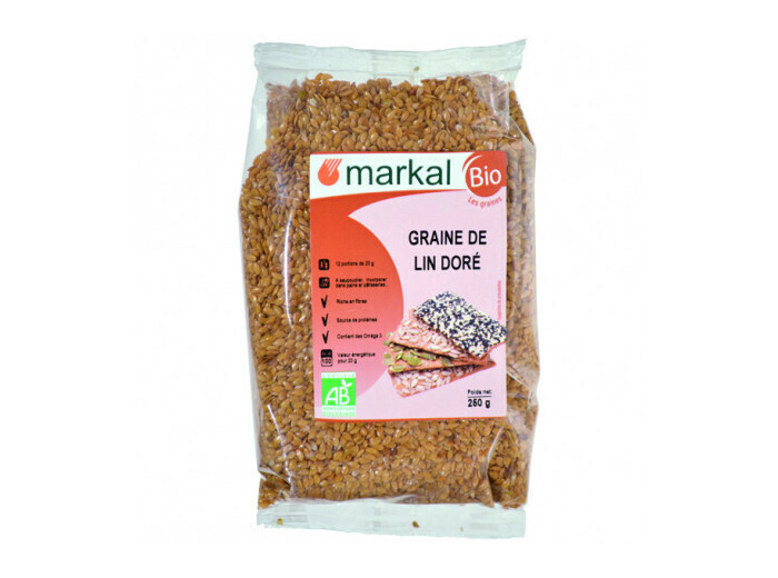 graines de lin doré Bio Markal