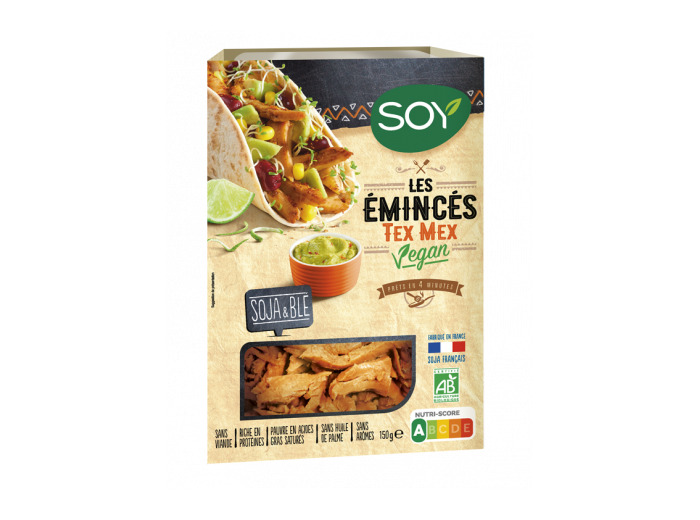 Emincés vegan Tex Mex 150g - Abc Bio
