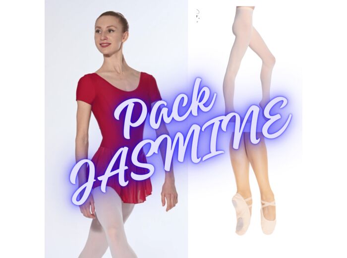 Pack de danse JASMINE (justau + collants + chaussons) - Artiligne