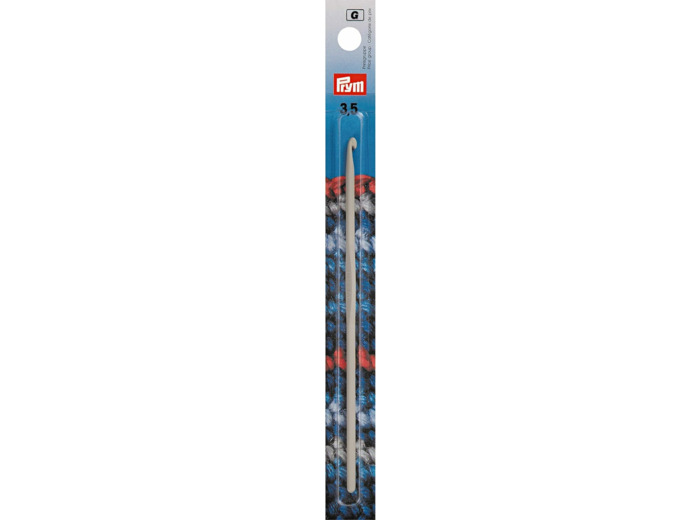 Crochets n° 4 en 14 cm pour Laine, Partie Plate alu Argent 14 cm 4,00 mm