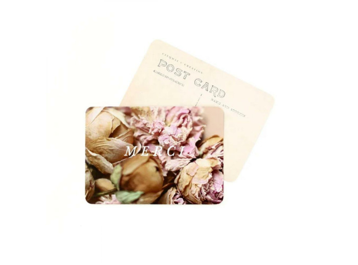 CARTE POSTALE MERCI / LOUISA - CINQMAI