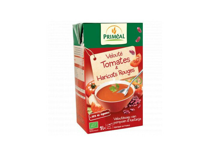 velouté de tomates&haricot rouge Bio Priméal