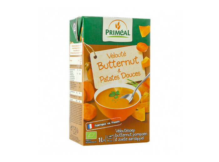 velouté de butternut & patates douces Bio Priméal