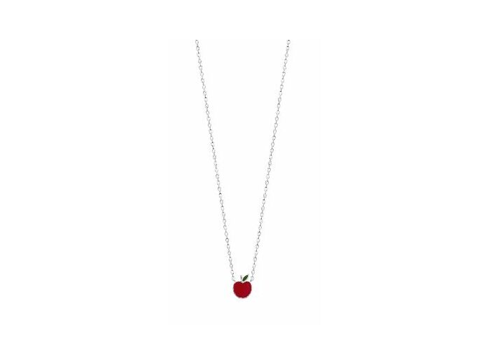 Collier Argent Enfant Pomme