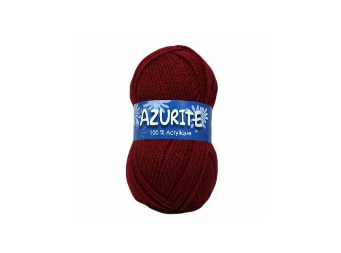 pelote de laine azurite rouge couleur 3025