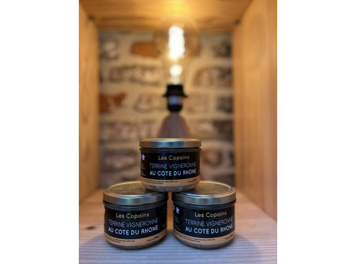 Terrine vigneronne au cote du Rhône
