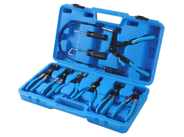 Pince a collier de durite coffret assorti