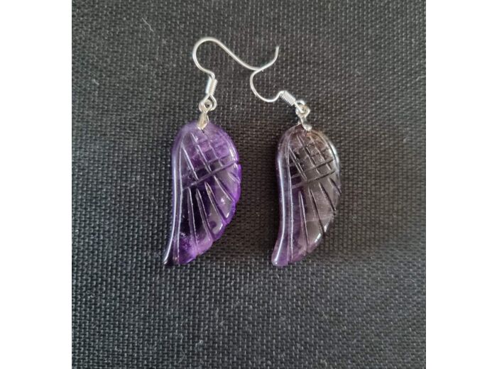 Boucles d'oreilles ailes