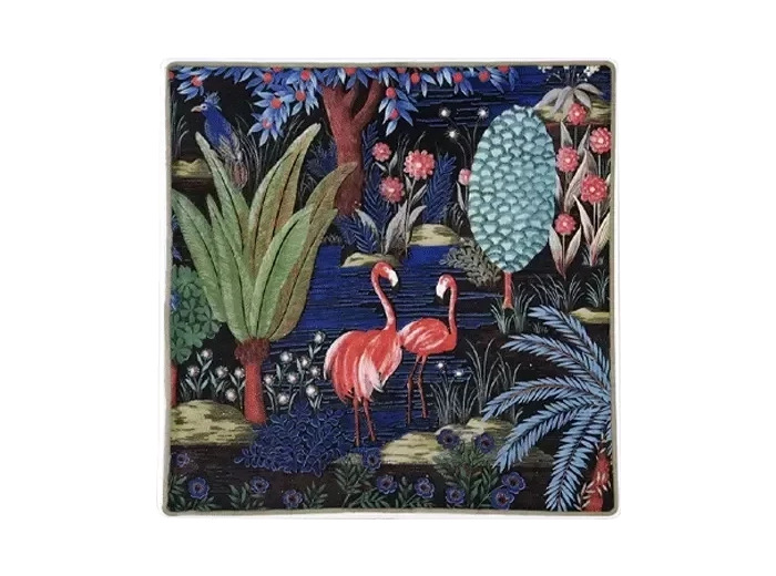 PETITE COUPE CARRÉE - JARDIN DU PALAIS - 17 X 17 CM- GIEN