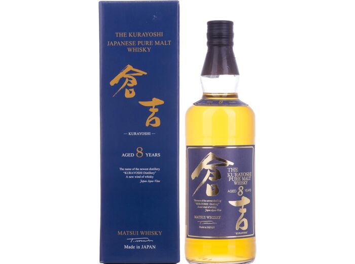 The Kurayoshi Tottori 8 Ans Pure Malt Whisky 70cl