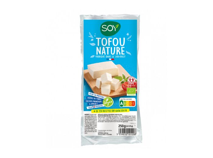 Tofu nature 2x125g - Abc Bio