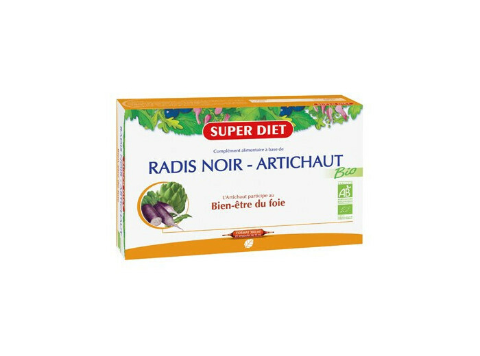Super Diet radis noir artichaut bien-être du foie 300ml