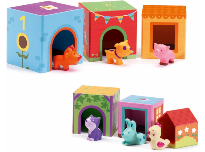 Djeco - Jeu D'empilage - Topanifarm 1piece