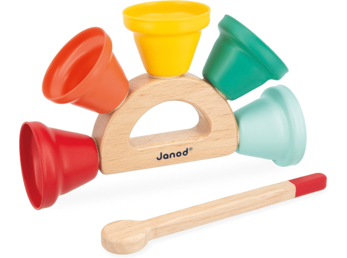 Janod Clochettes en Métal Gioia-Instrument de Musique J07638