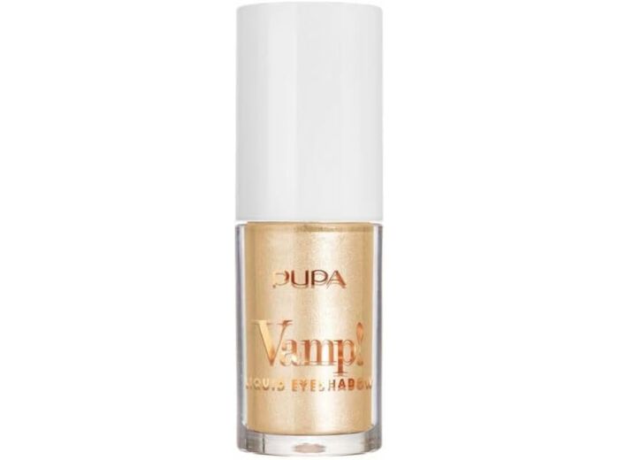 Pupa Vamp! Ombre à paupière liquide 013 Sunny Gold Pupa-Algue Marine.