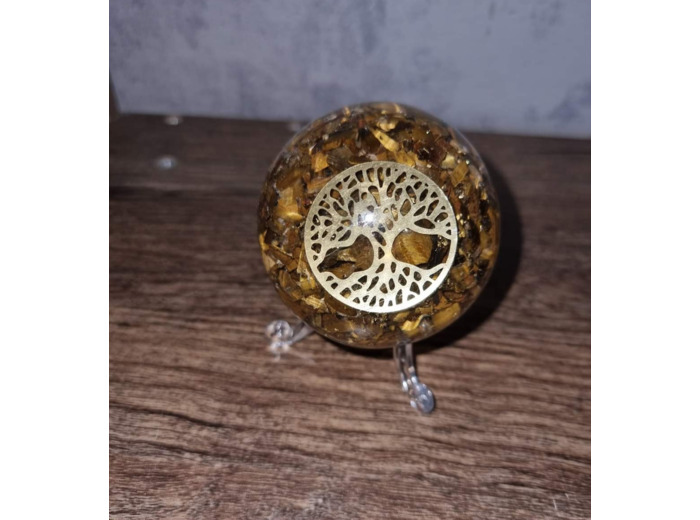 Sphère style orgonite