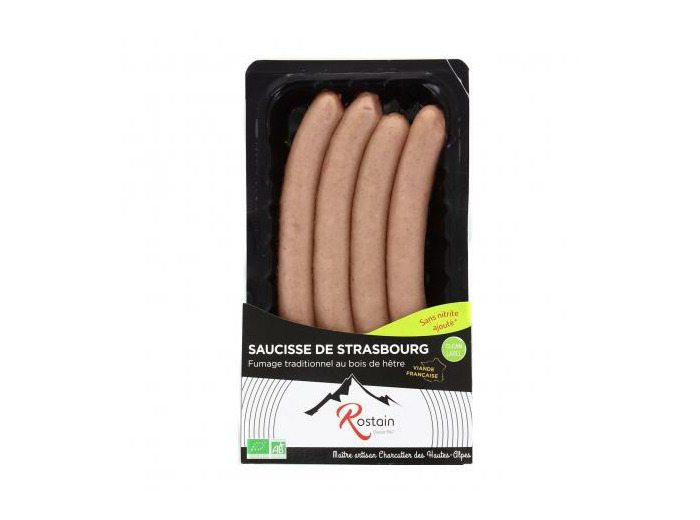 Saucisses de Strasbourg x4 - Abc Bio