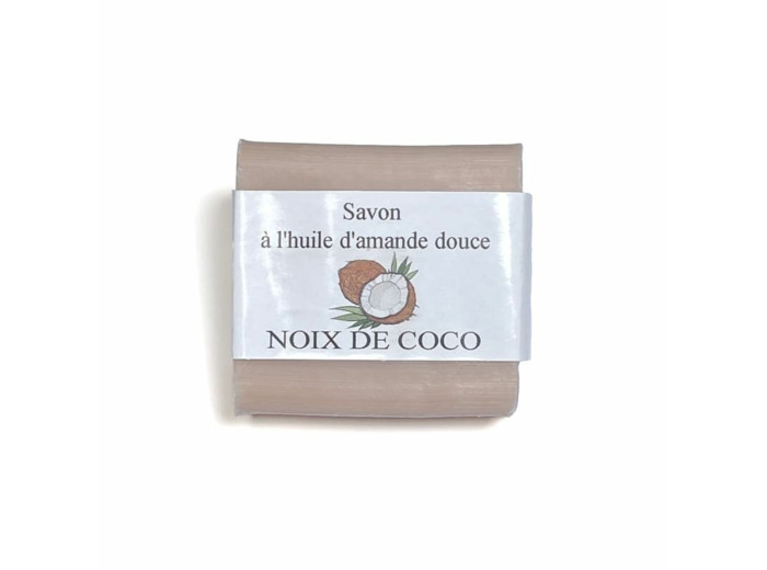 Savon senteur noix de coco - La savonnerie de Gourdon