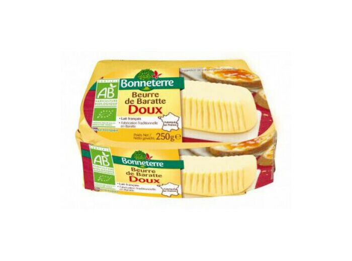 Beurre de baratte doux 250g - Abc Bio