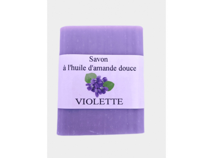 Savon senteur violette - La savonnerie de Gourdon