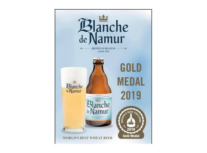 Bière Belge Blanche de Namur 4.5° / 33cl  - Apéros & Boissons