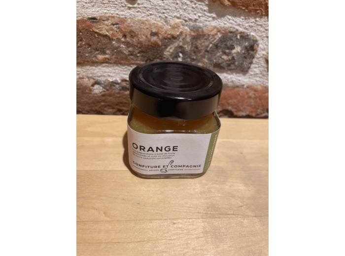 Confiture artisanale orange