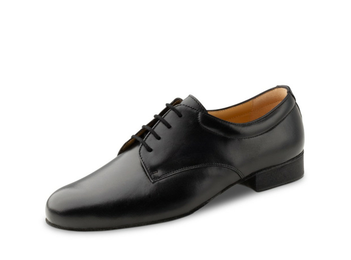 Padua 28059 - Chaussures de danse homme en cuir noir pour pieds larges - Werner Kern