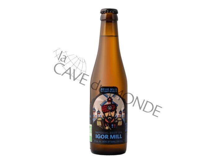 Bière Igor Mill Impérial Brut IPA BIO 8° 33cl