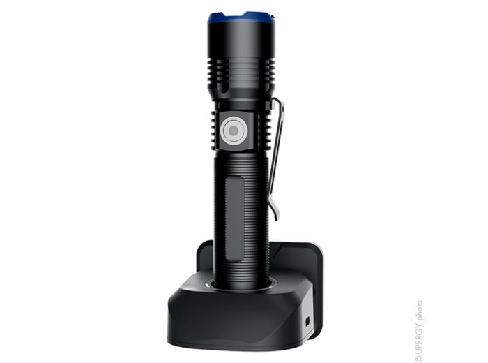 Lampe torche aluminium NX TRACKER PRO WIRELESS 600 lumens rechargeable