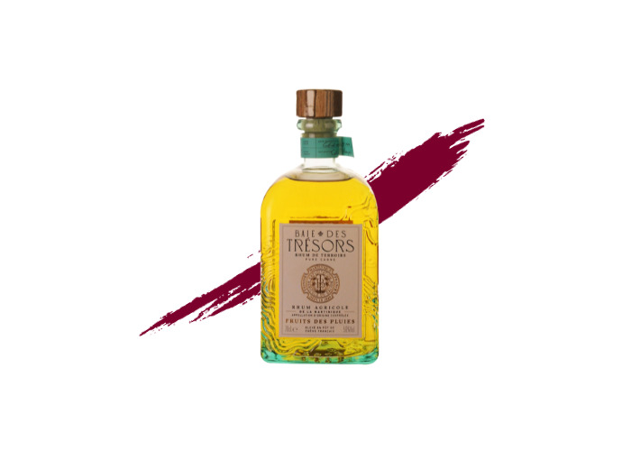 Rhum BAIE DES TRESORS, Fruits des Pluies