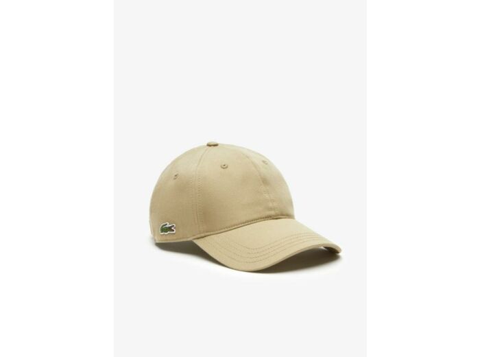 Casquette Lacoste beige