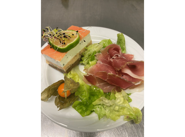 Assiette terre et mer