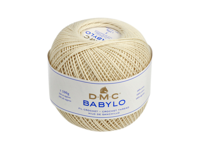 fil crochet babylo écru n°10