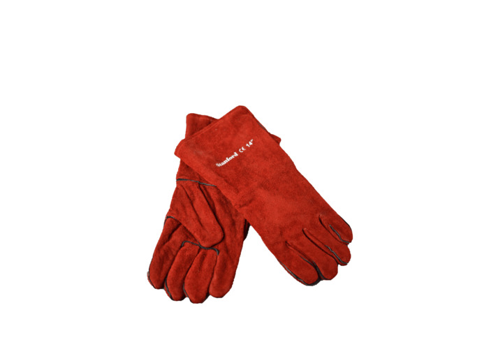Gants de soudeur cuir doublés anti chaleur